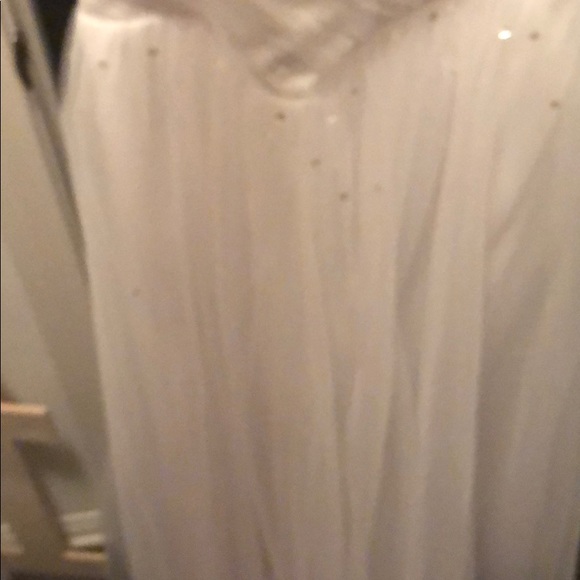 White Prom/Wedding Dress - Picture 6 of 7